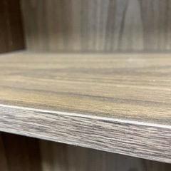 LOWYA本棚 ウォルナット ブラウン【4つセット】の画像
