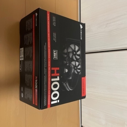 コルセアCPUクーラー　簡易水冷　H100i