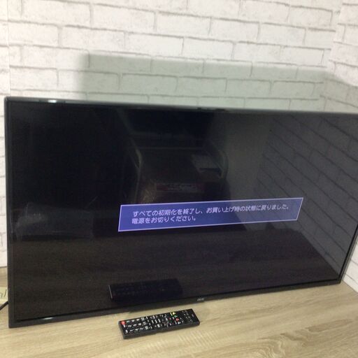 【動作確認済】IRIE 40V型液晶テレビ 2020年製 FFF-TV2K40WBK2  40インチ 壁掛け