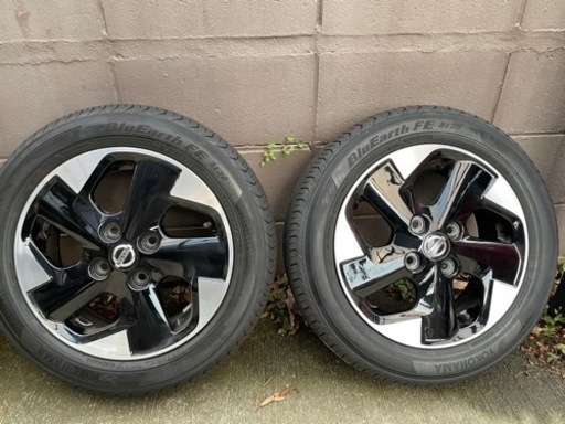 タイヤホイール　日産ルークス　純正　155/65r14