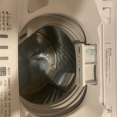 大変多くの方からメッセージ頂きありがとうございました。返信ができていない方すみません。お譲り先が決まりました【無料】3月25日か26日の夜に、家の中まで引取り可能な方のみ　ハイセンス　Hisense 洗濯機　hw-G55A-414W 2019年製の画像