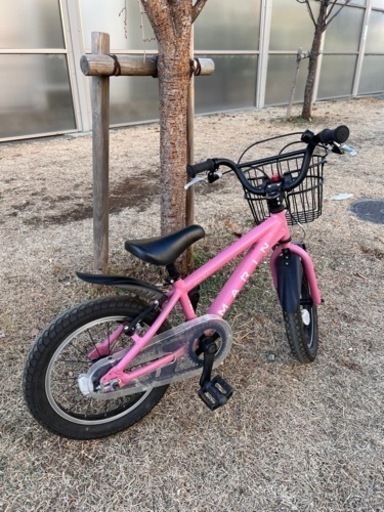 MARIN （マリン）16インチ　キッズ　自転車　マット・ピンク　補助輪