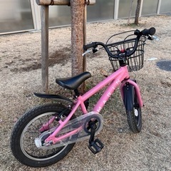 MARIN （マリン）16インチ　キッズ　自転車　マット・ピンク...