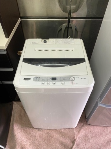 北九州市内配送無料　保証付き　YAMADASELECT(ヤマダセレクト) YWMT60G1 ヤマダ電機オリジナル 全自動電気洗濯機 (6kg)