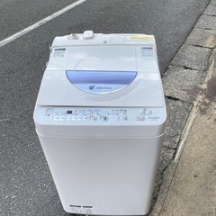 配送可能 シャープ SHARP ES-TG55L-A [たて型洗濯乾燥機（5.5kg 