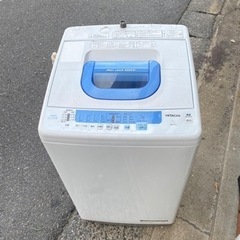 北九州市内配送無料　保証付き　日立 ７ｋ全自動洗濯機 NWT71-W