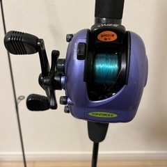 初心者用釣竿3本セット、ケース付きの画像