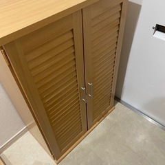 【お引き取り者様決定しました】家具 収納家具 玄関収納