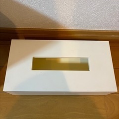 アロマ加湿器　ティッシュ箱の画像