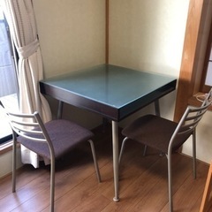 【決定済】ダイニングセット　二人用