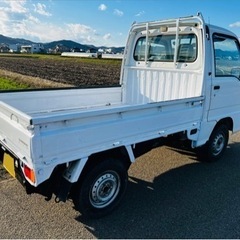 スバル サンバー 車検付き❗️切り替え4駆 5速MT マニュアル 4WD 軽トラの画像