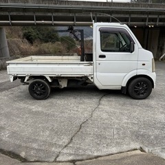キャリィトラック　軽トラ　クレーン　車検令和7年11月の画像
