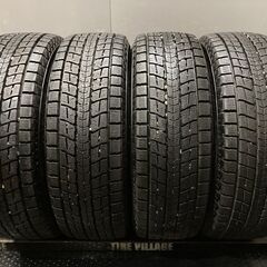 走行短め DUNLOP WINTER MAXX SJ8 215/65R16 16インチ スタッドレス 4本 T31エクストレイル クロスロード RVR等　(TH054) 