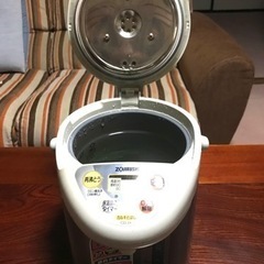 ☆【お買い上げありがとうございました】象印電動ポットの画像
