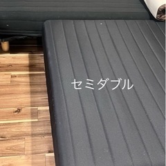 【３月中引き取り】ベッド0円　シングル・セミダブル　2つセットの画像