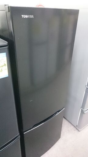 (2024.03.29　お買い上げありがとうございます。)（東芝）　2ドア冷蔵庫170L　２０２２年製　GR-T17BS　48ｃｍ幅　霜取り機能付き　単身向け　　高く買取るゾウ八幡東店