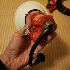 【NIKKO】投光器 200w  延長コード付き(未使用)の画像