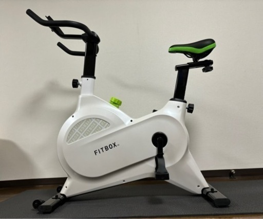FITBOX 第3世代フィットネスバイク ホワイト フロアマット付 公式