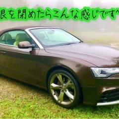 訳ありのため市場最安値！ 2013年　A5 カブリオレ　4人乗り　オープンカー　カスタム　希少カラー　後期　車検残令和6年6月　福岡発　の画像