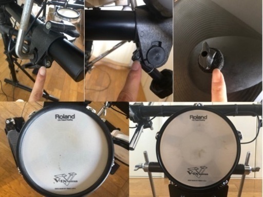 Roland V-Drums TD-8 電子ドラム（取説あり）　　　