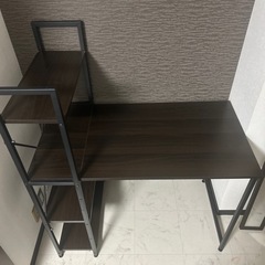 DOMY HOME ラック付きデスクの画像
