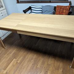 IKEA EKEDALEN120/180x80 伸長式テーブル