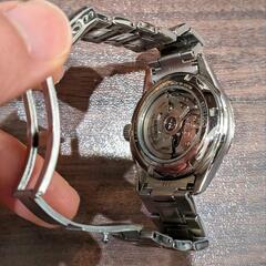 ジャンク品 SEIKO セイコープレサージュ SARX003  黒文字盤の画像