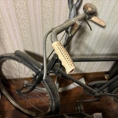 昭和レトロな自転車の画像