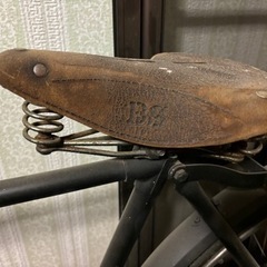 昭和レトロな自転車の画像