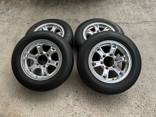キーラーフォース　15X6.0J+33　ウェッズ　Weds ヨコハマ　SUPER VAN 356 185/75R15 ハイエース、キャ