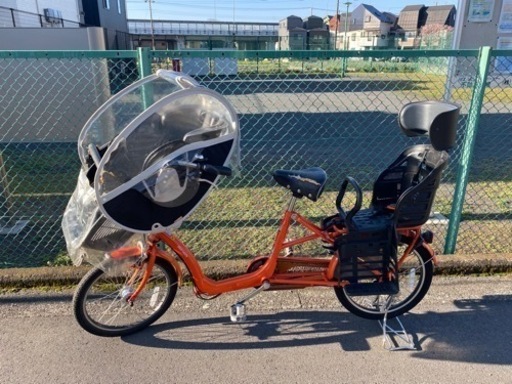 【週末お値下げ】?電動なし子乗せ自転車　ふらっかーず　後ろ乗せつき⭐️
