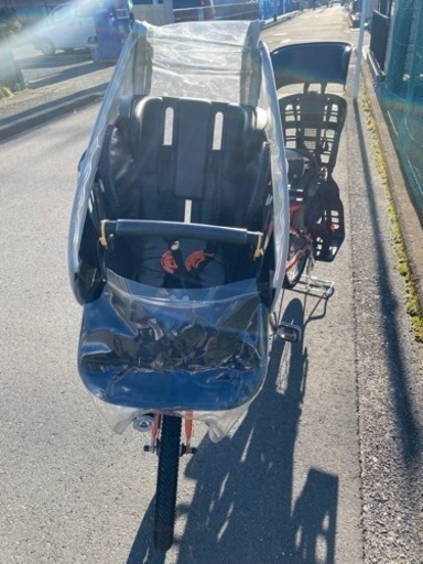 【週末お値下げ】?電動なし子乗せ自転車　ふらっかーず　後ろ乗せつき⭐️