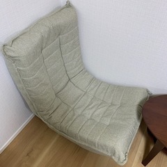 家具   座椅子　一人用ソファ　１０月には削除予定です