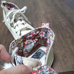 再値下げ🥾VANSのスニーカー(17cm)の画像