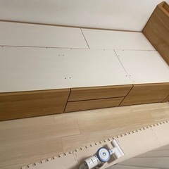 ニトリ　シングルベットフレームの画像