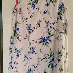 31 Sons de mode リバーシブルワンピース ピンク/ 花柄の画像