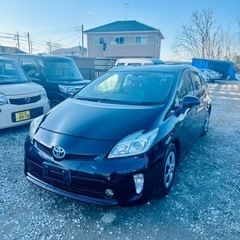 H25 トヨタプリウス　Gグレード　21,763km