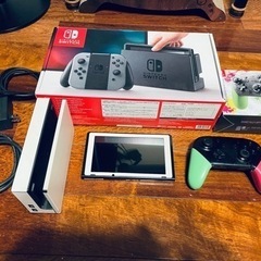 Nintendo switch 任天堂スイッチ　箱付き　本体　コントローラー