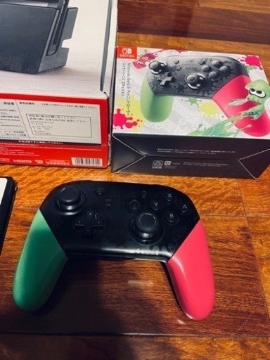Nintendo switch 任天堂スイッチ　箱付き　本体　コントローラー