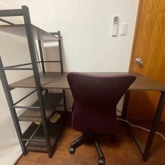 家具 オフィス用家具 机 デスクチェアの画像