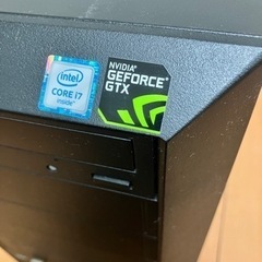 ガレリア デスクトップ ゲーミングPC 電源ケーブルのみ付属 GALLERIA XTの画像