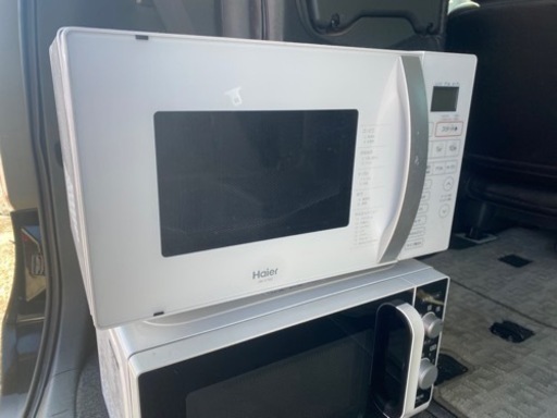 配送無料　保証付き　2020年　ハイアール オーブンレンジ　ホワイト 16LHaier JM-V16D-W