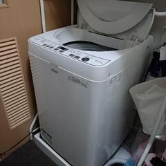 受け渡し決定【受渡日3/13指定】6kg 洗濯機 2016年製 SHARP シャープ ひとり暮らし 単身