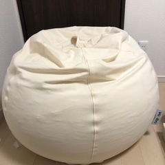 【2年使用】ヨギボー ドロップ クリームホワイト