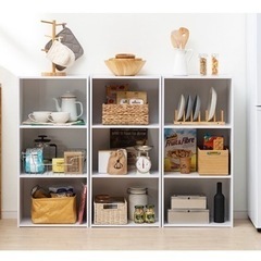 家具 収納家具 カラーボックスの画像