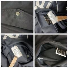 希少　FENDI　リバーシブル　ブルゾン　 ジャケット　ズッカ柄　バックロゴ　刺繍　モノトーンの画像