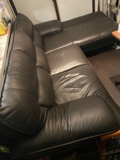 3/10本日引渡し!!!! 緊急値下げ!!ニトリL字ソファー