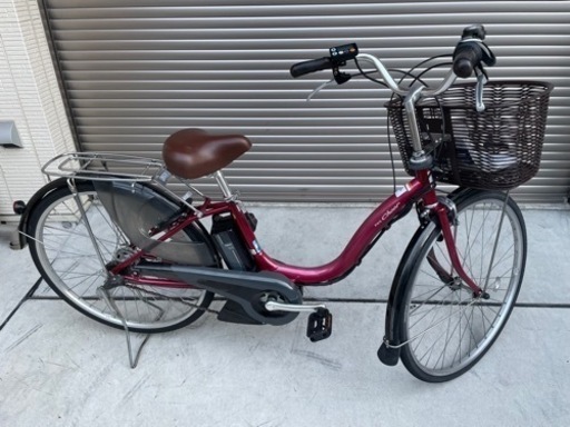 ★中古美品！電動アシスト自転車 YAMAHA/ヤマハ PAS Cheer/パスチア PA26CH レッド
