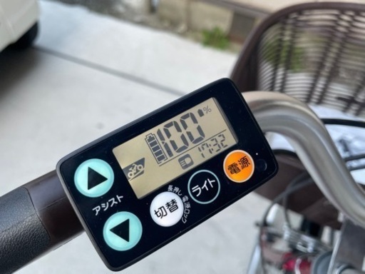 ★中古美品！電動アシスト自転車 YAMAHA/ヤマハ PAS Cheer/パスチア PA26CH レッド