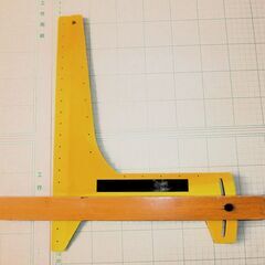 工具　ダンドリビス　丸のこ定規　30cmくらいの画像